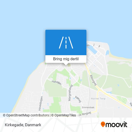 Kirkegade kort