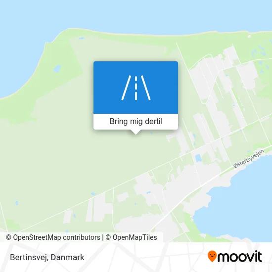 Bertinsvej kort