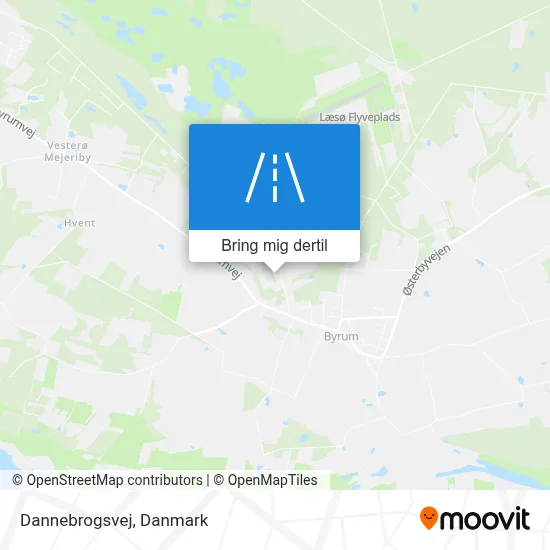 Dannebrogsvej kort