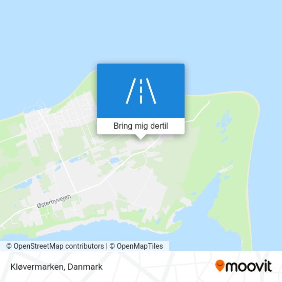 Kløvermarken kort