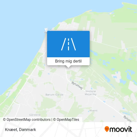 Knæet kort