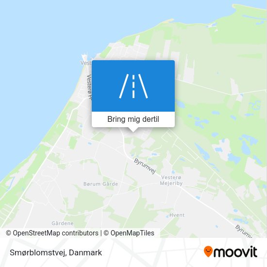 Smørblomstvej kort