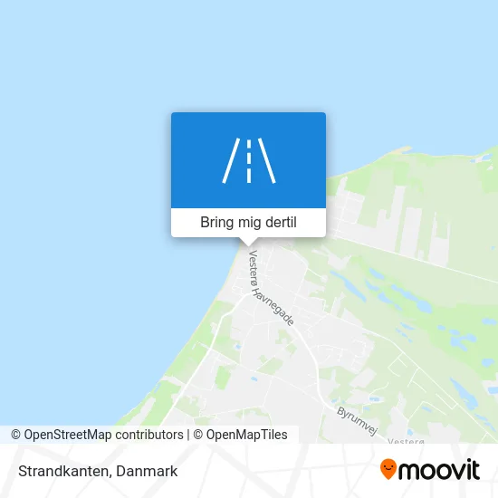 Strandkanten kort
