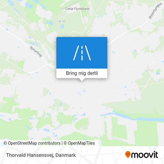 Thorvald Hansensvej kort