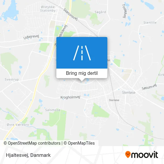 Hjaltesvej kort