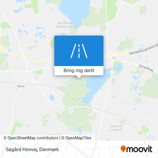 Søgård Hovvej kort