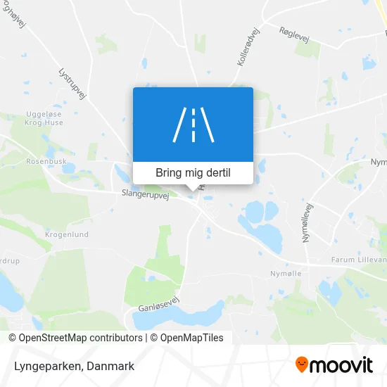 Lyngeparken kort