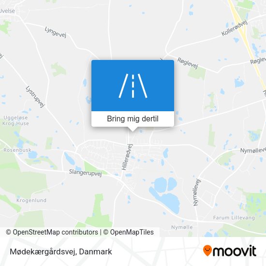 Mødekærgårdsvej kort