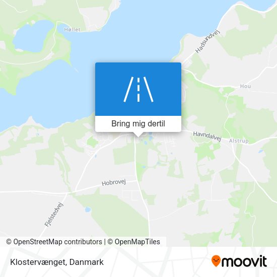 Klostervænget kort