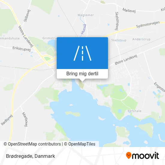 Brødregade kort