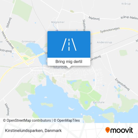 Kirstinelundsparken kort