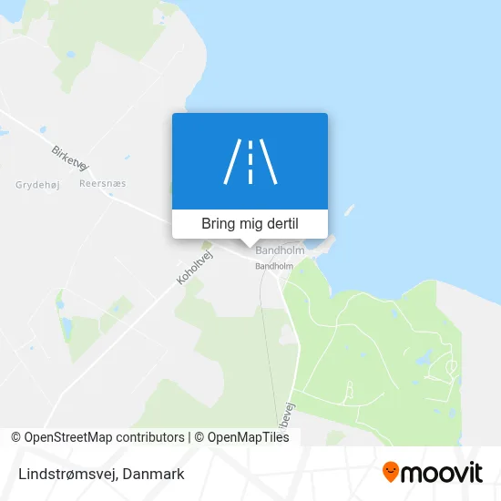 Lindstrømsvej kort