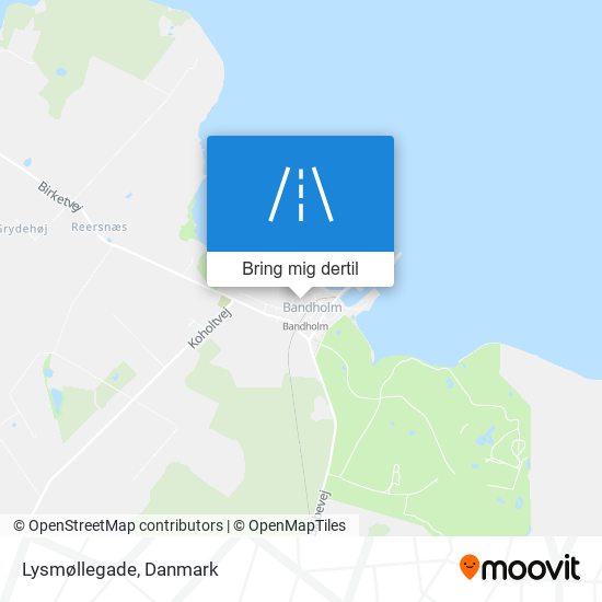 Lysmøllegade kort