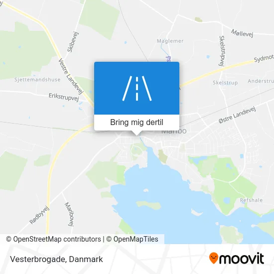 Vesterbrogade kort