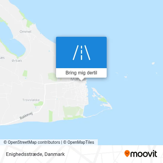 Enighedsstræde kort