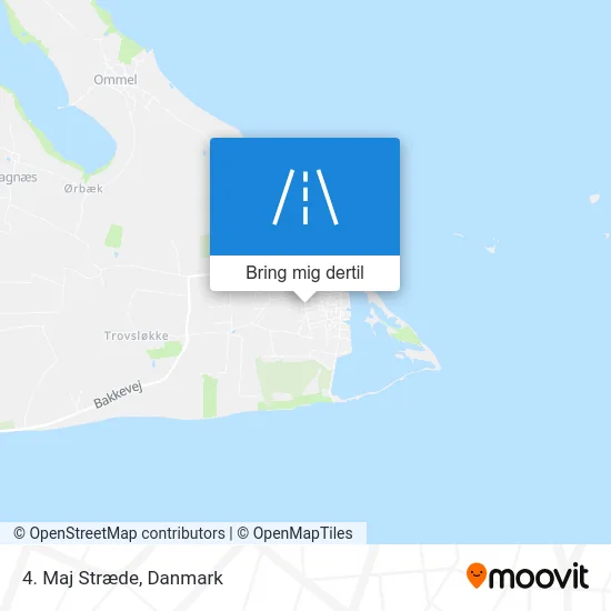 4. Maj Stræde kort