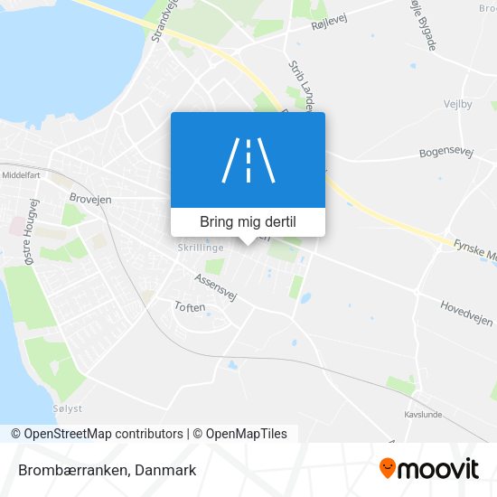 Brombærranken kort