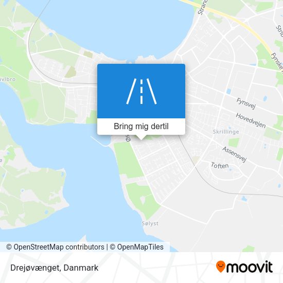 Drejøvænget kort