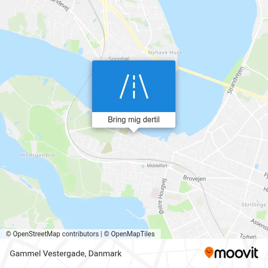 Gammel Vestergade kort