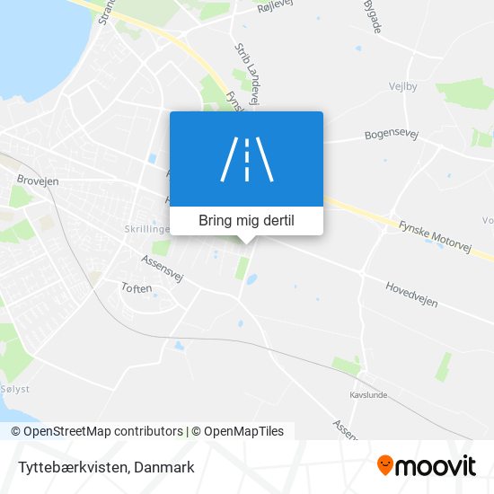 Tyttebærkvisten kort