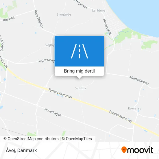 Åvej kort
