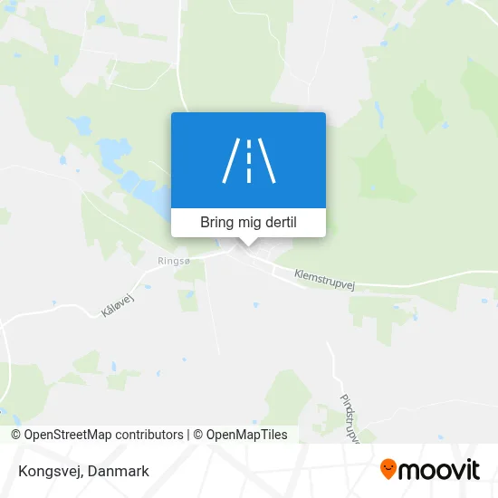 Kongsvej kort