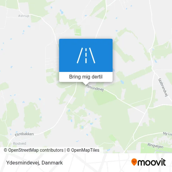 Ydesmindevej kort