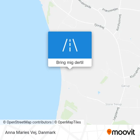 Anna Maries Vej kort