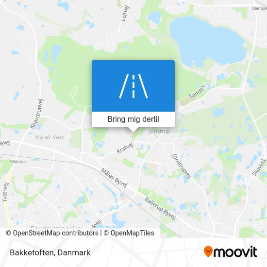 Bakketoften kort