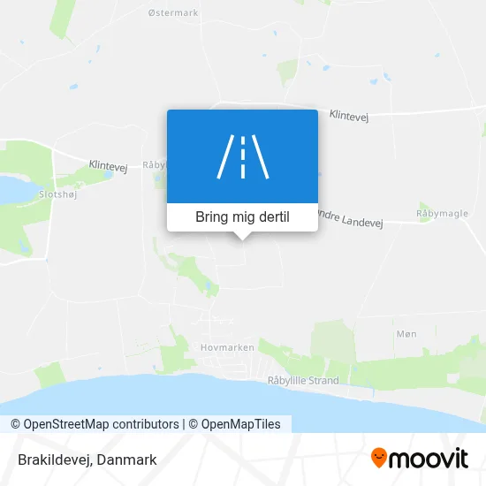 Brakildevej kort
