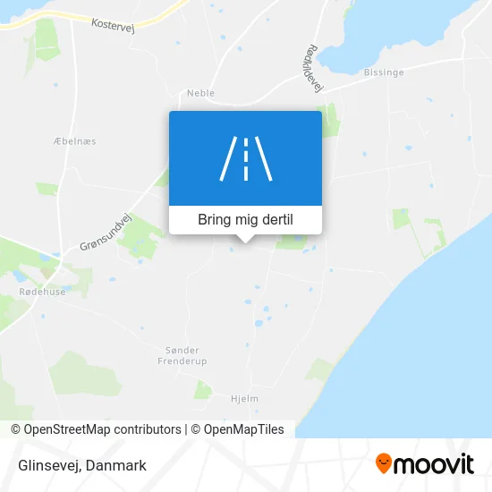 Glinsevej kort