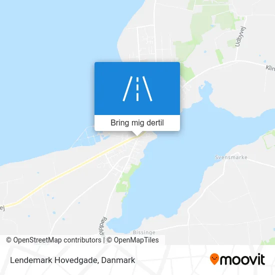 Lendemark Hovedgade kort