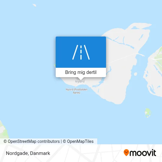 Nordgade kort