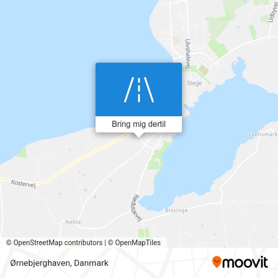 Ørnebjerghaven kort