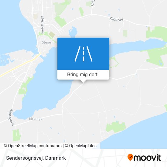 Søndersognsvej kort