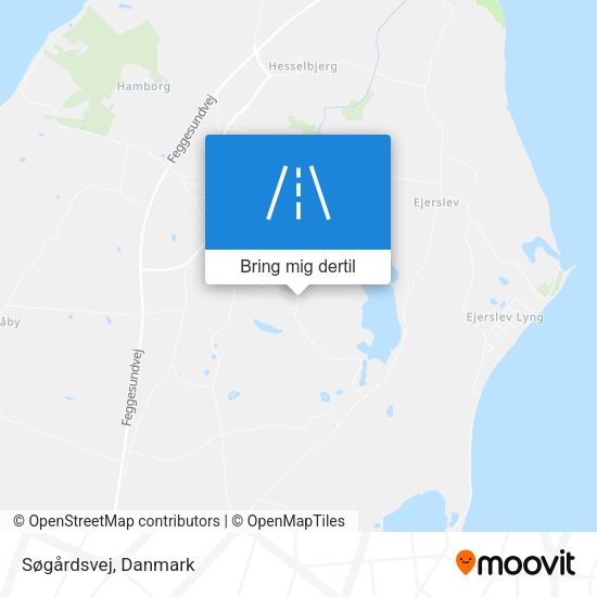 Søgårdsvej kort