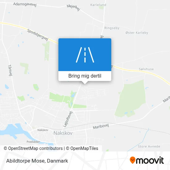 Abildtorpe Mose kort
