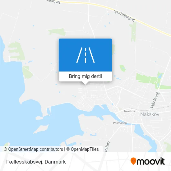 Fællesskabsvej kort