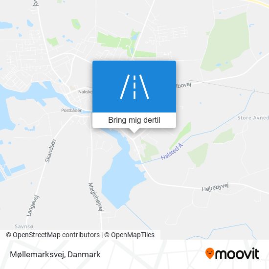 Møllemarksvej kort