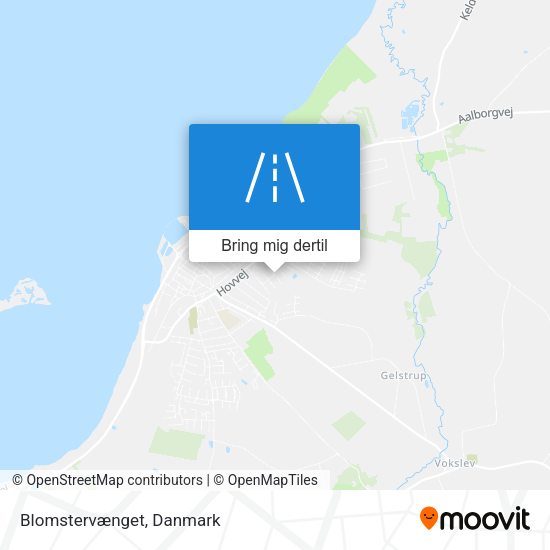 Blomstervænget kort