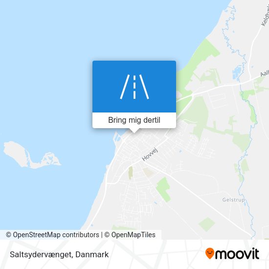 Saltsydervænget kort