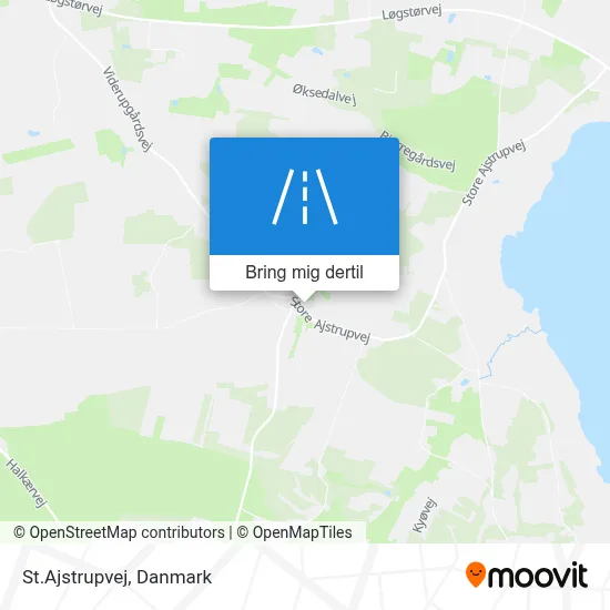 St.Ajstrupvej kort