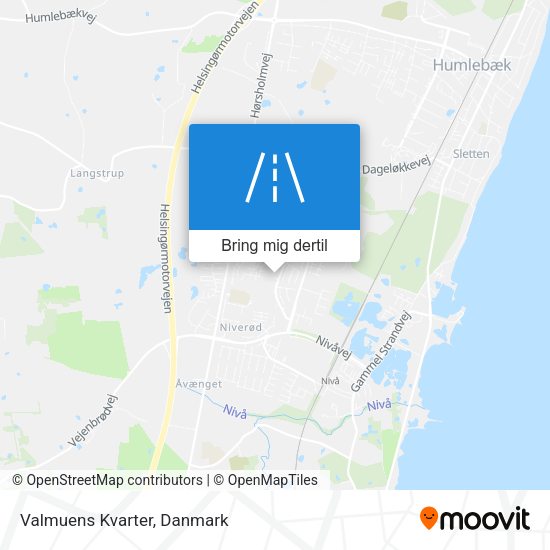 Valmuens Kvarter kort