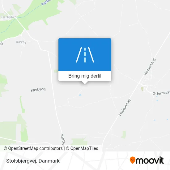 Stolsbjergvej kort