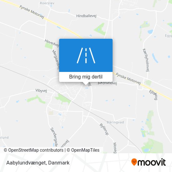 Aabylundvænget kort