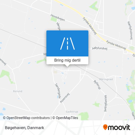 Bøgehaven kort