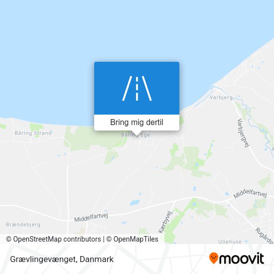 Grævlingevænget kort