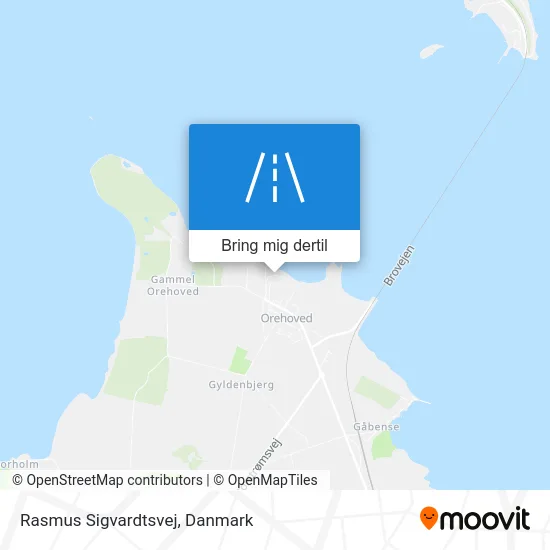 Rasmus Sigvardtsvej kort