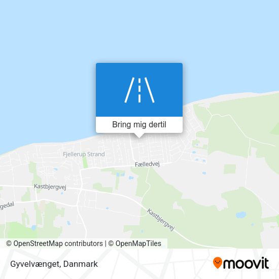 Gyvelvænget kort