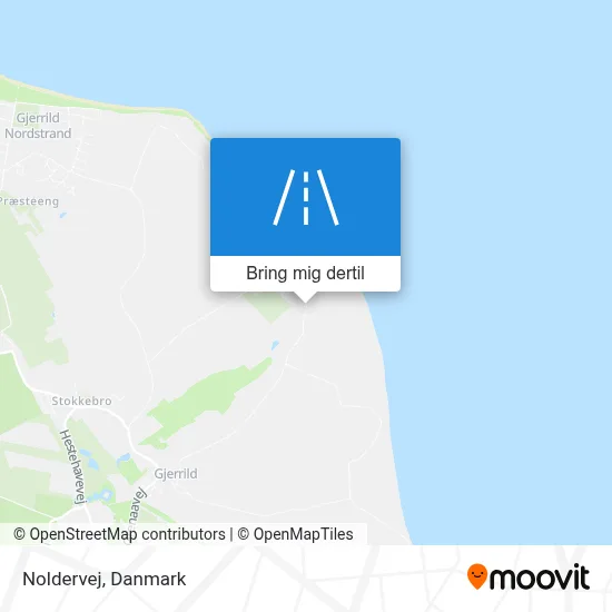 Noldervej kort